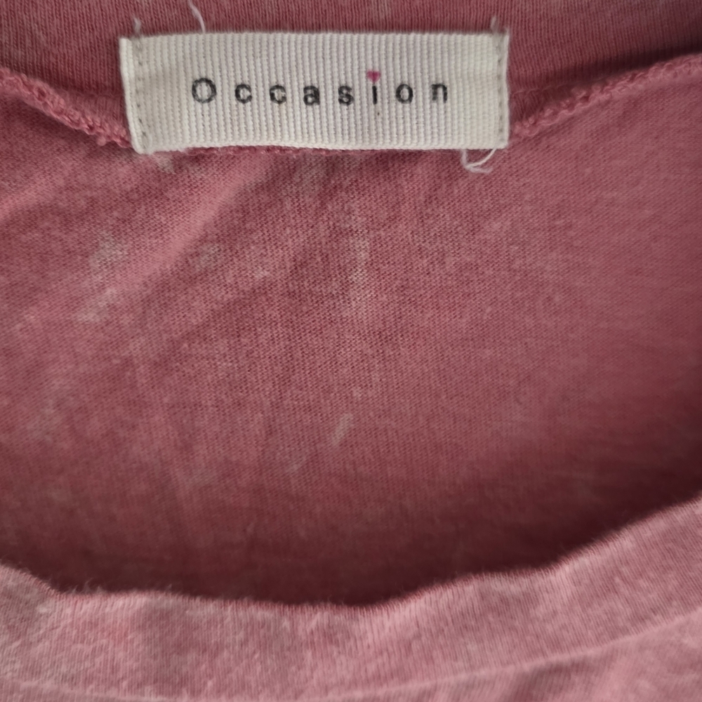 Occasion Desert Darlin' Crop Top in Pink - Picture 3 of 4